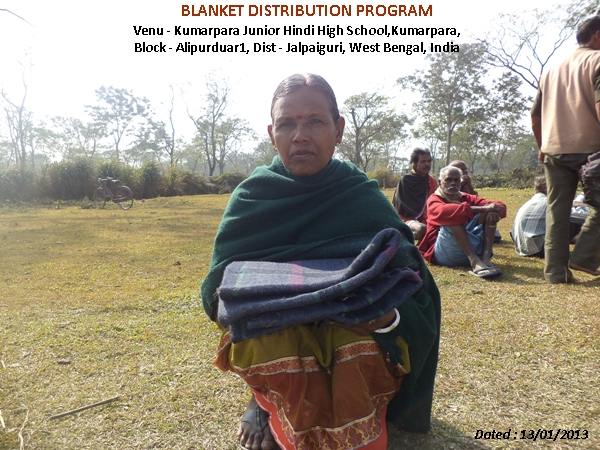 Blanket Distribution Program 13/01/2013